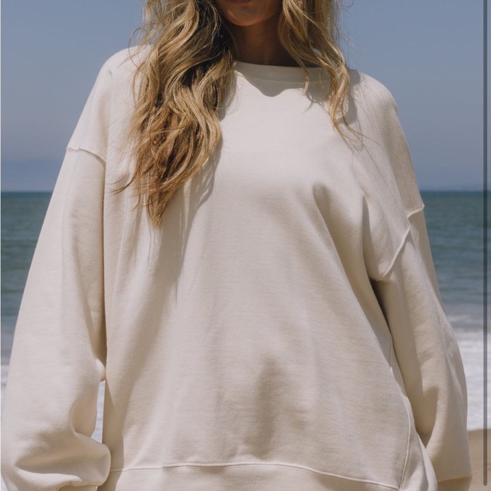 Daily Drills Soft Cream Sweatshirt